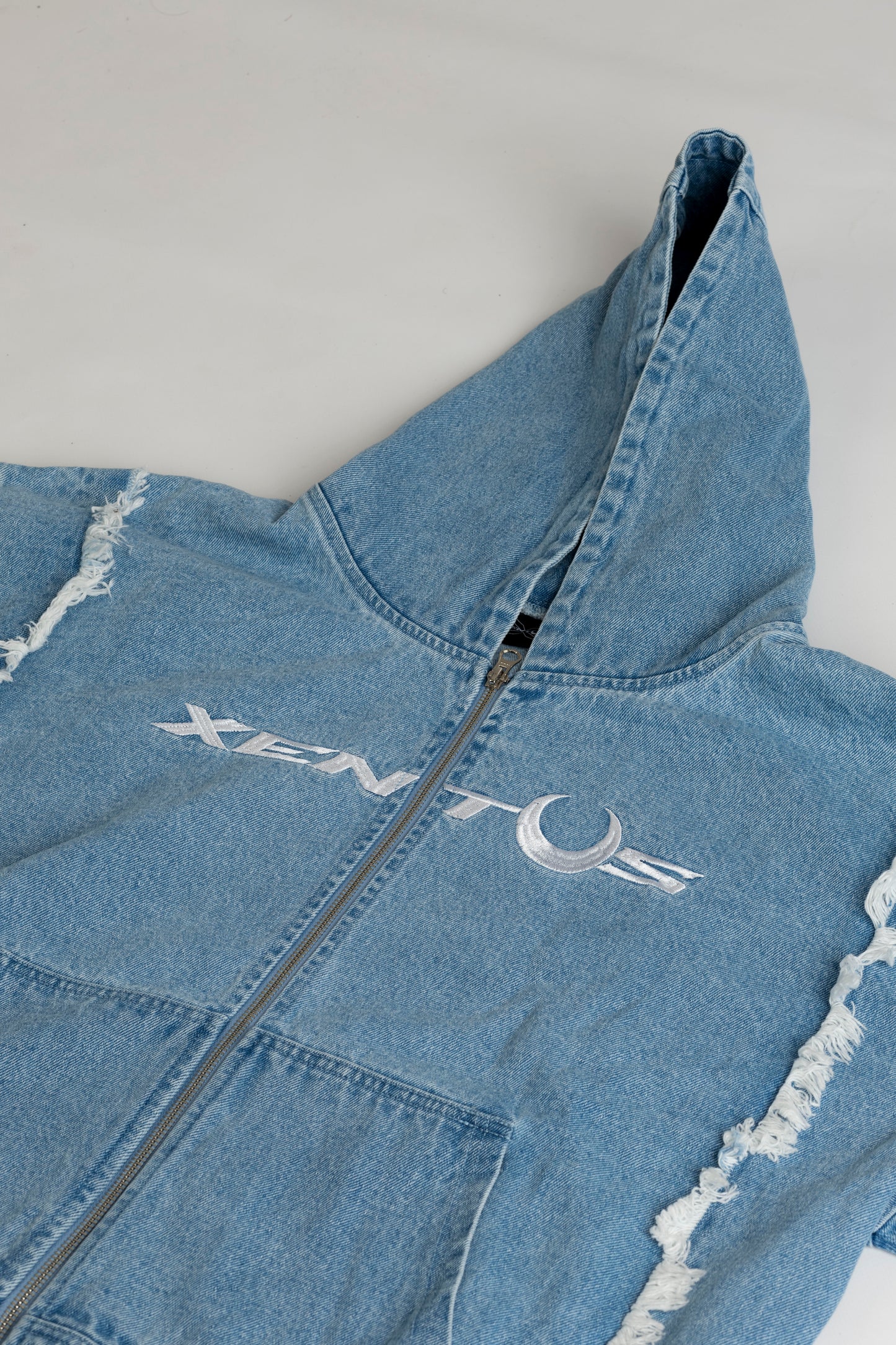 Xentus Denim Hoodie