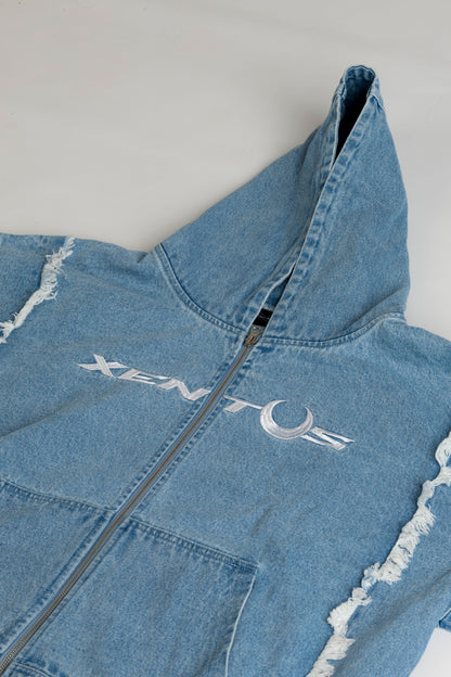 Xentus Denim Hoodie