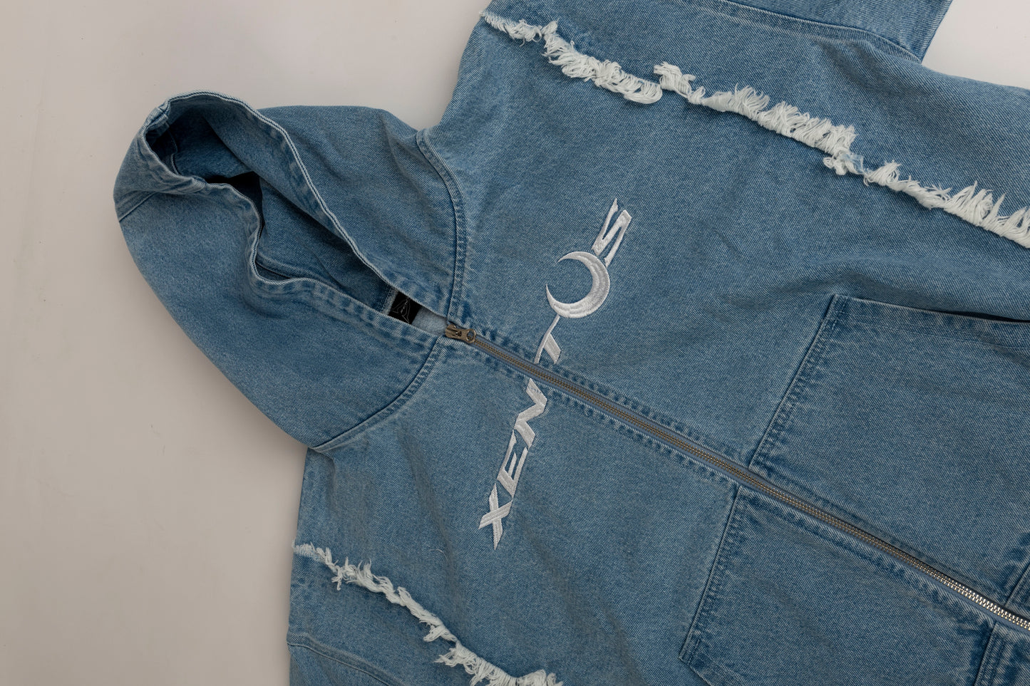 Xentus Denim Hoodie