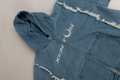 Xentus Denim Hoodie